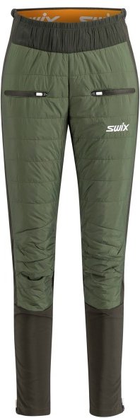 Thumbnail - Swix - Women's Horizon Pants - Langlaufhose Gr S oliv