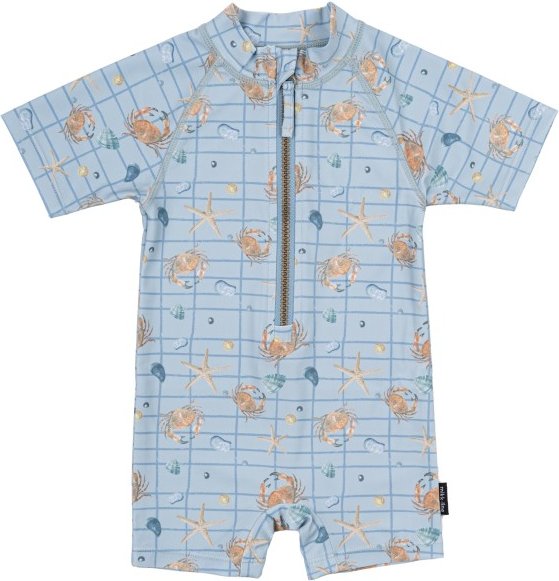 Thumbnail - Mikk-Line - Kid's UV Suit Recycled AOP - Lycra Gr 62/68 - 3-6 Months grau