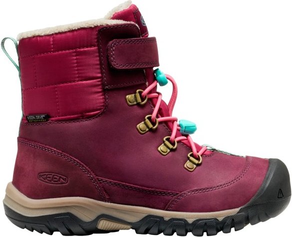 Thumbnail - Keen - Youth Kanibou WP - Winterschuhe Gr 37 rot