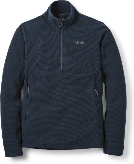 Thumbnail - Rab - Stavel Pull-On - Fleecepullover Gr S blau
