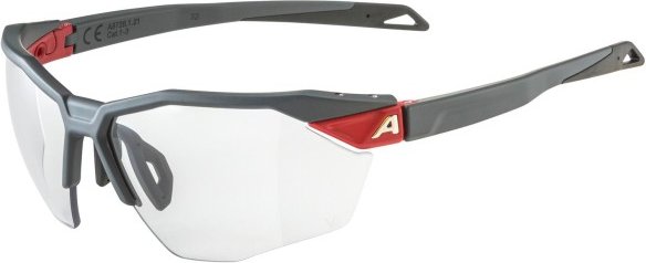 Alpina - Twist Six S HR V Cat. 1-3 - Sonnenbrille weiß/grau
