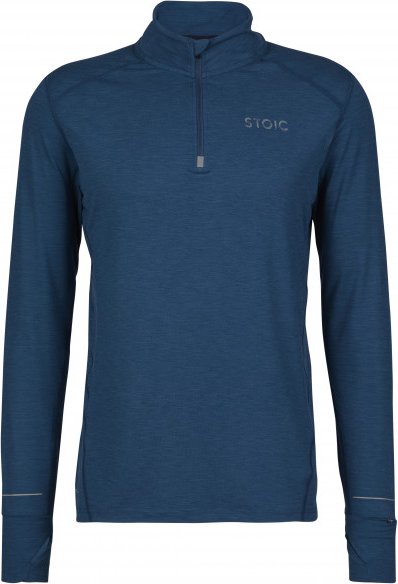 Thumbnail - Stoic - HelsingborgSt. Performance Longsleeve with Zip - Laufshirt Gr S blau