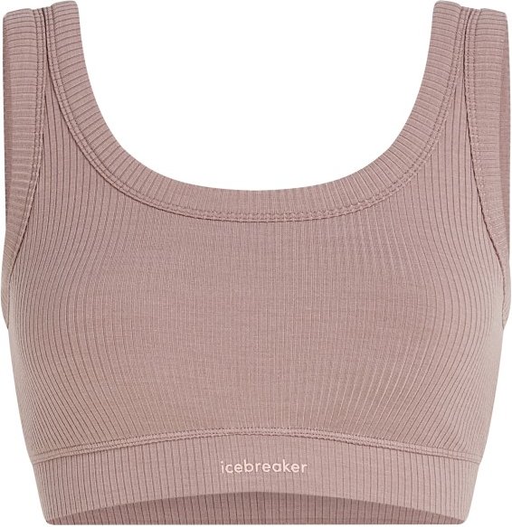 Icebreaker - Women's Merino Rib Lotus Bra - Sport-BH Gr XS braun