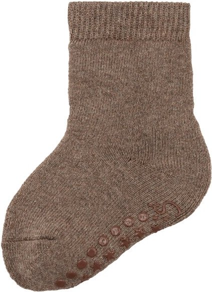 Sterntaler - Kid's ABS Woll-Socken Uni - Hüttenschuhe Gr 31/32 braun