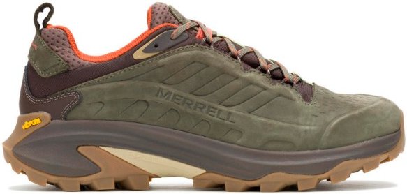 Merrell - Moab Speed 2 Leather WP - Multisportschuhe Gr 47 braun/oliv