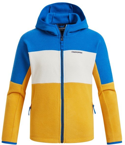 Craghoppers - Kid's Bindloe Kapuzenjacke - Fleecejacke Gr 140 bunt