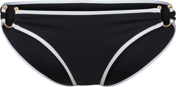 Seafolly - Women's Beach Bound Ring Side Hipster Pant - Bikini-Bottom Gr 36 schwarz