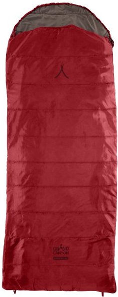 Grand Canyon - Kayenta 190 - Kunstfaserschlafsack Gr 210 x 80 cm rot
