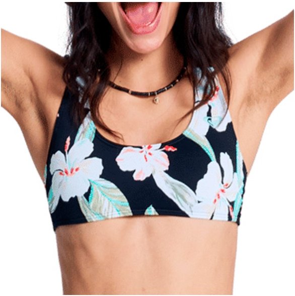 Thumbnail - Roxy - Women's PT Essentials Athletic Bra - Bikini-Top Gr M rosa