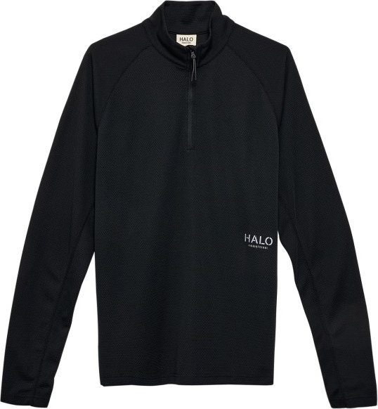 Halo - Halo Sorona Half Zip - Longsleeve Gr L schwarz