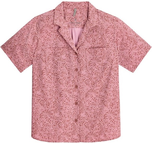 Royal Robbins - Women's Spotless Evolution Meadow S/S - Bluse Gr L rosa
