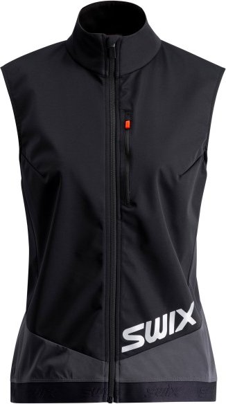 Swix - Women's Quantum Windstopper Vest - Softshellweste Gr L schwarz