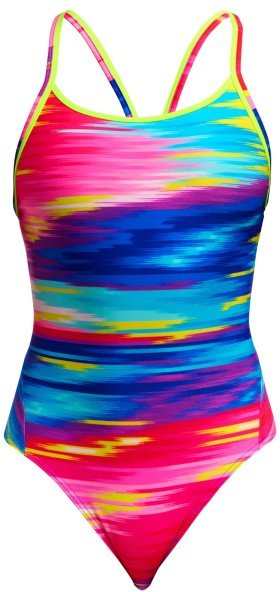 Funkita - Women's Diamond Back One Piece - Badeanzug Gr 40 bunt
