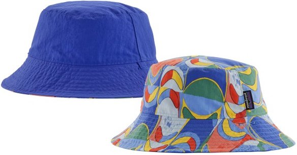 Patagonia - Baby Sun Bucket Hat - Hut Gr 6-12 Months blau