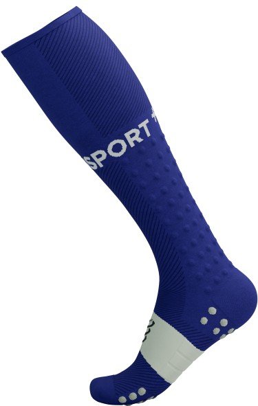 Thumbnail - Compressport - Full Socks Run - Kompressionssocken Gr T2 - EU: 39-41 blau