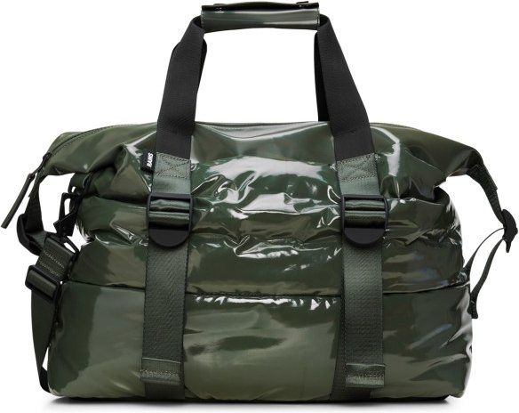 Thumbnail - Rains - Puffer Mix Weekend Bag Small W3 - Reisetasche Gr One Size oliv