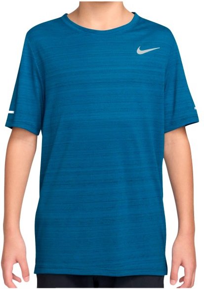 Thumbnail - Nike - Boy's Dri-Fit Miler Training Top - Funktionsshirt Gr M blau