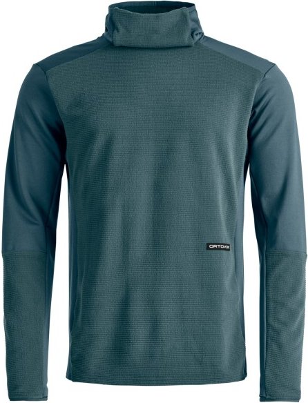 Thumbnail - Ortovox - Fleece Cord Hoodie - Fleecepullover Gr L blau