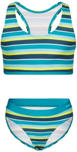 Trollkids - Girl's Kvalvika Bikini - Bikini Gr 116 türkis