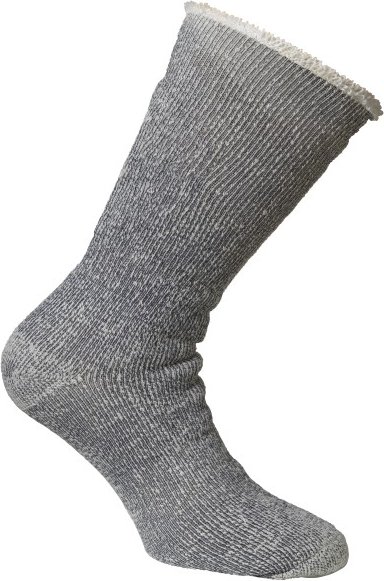 Thumbnail - Alpacasocks&Co - Cozy Long - Multifunktionssocken Gr 42-45 grau