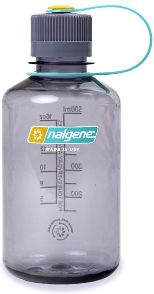 Nalgene - Enghals Sustain - Trinkflasche Gr 0,5 l grau