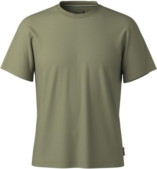 Thumbnail - Smartwool - Perfect Crew Tee - Merinoshirt Gr M oliv