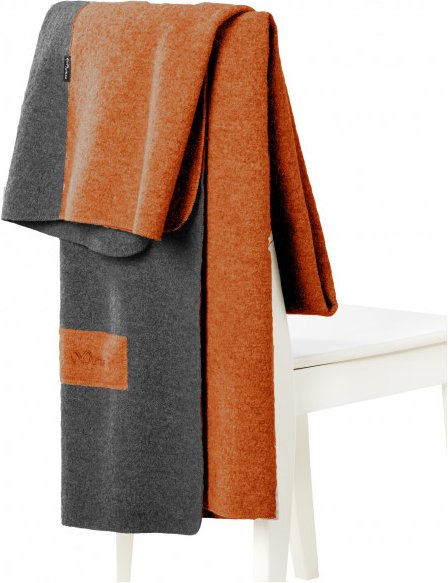 Mufflon - Blanket Logo - Decke Gr 200 x 140 cm grau