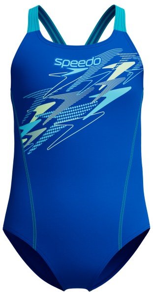 Speedo - Kid's Medley Logo Medalist - Badeanzug Gr 140 blau
