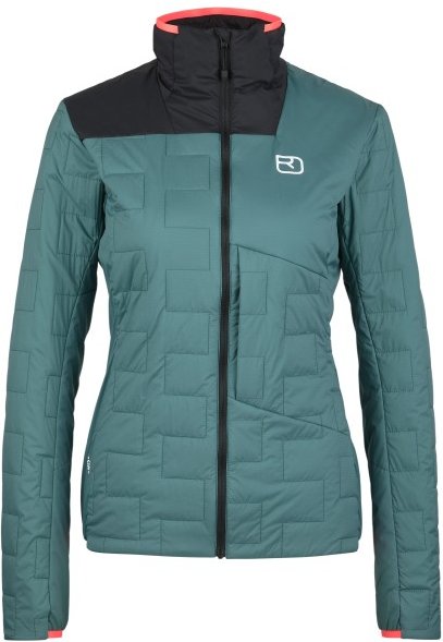 Thumbnail - Ortovox - Women's Swisswool Piz Segnas Jacket - Isolationsjacke Gr XS türkis