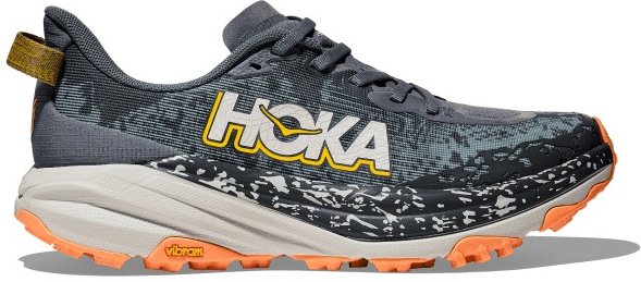 Thumbnail - HOKA - Women's Speedgoat 6 - Trailrunningschuhe Gr 40 - Regular grau