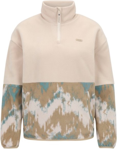 Iriedaily - Women's Half Indi Troyer - Fleecepullover Gr M beige