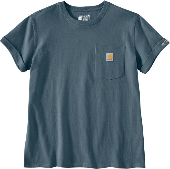 Carhartt - Women's Dearborn Loose Rosie - T-Shirt Gr L blau