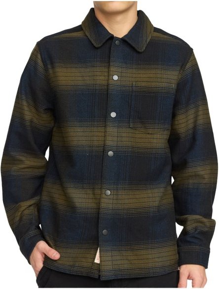 Revolution - Casual Shirt Stripes - Hemd Gr XXL schwarz
