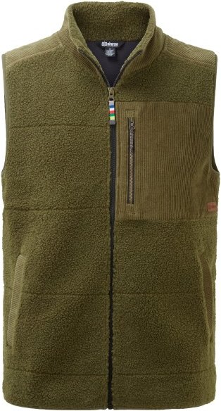 Thumbnail - Sherpa - Rangeli Vest - Fleeceweste Gr XL oliv
