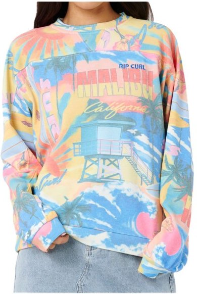 Rip Curl - Women's Surf Side Relaxed Crew - Pullover Gr M bunt