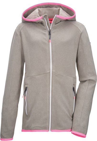 killtec - Kid's Kos 152 - Fleecejacke Gr 128 grau