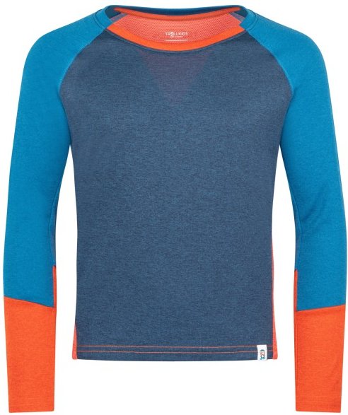 Trollkids - Kid's Seiland Longsleeve - Funktionsshirt Gr 152 blau