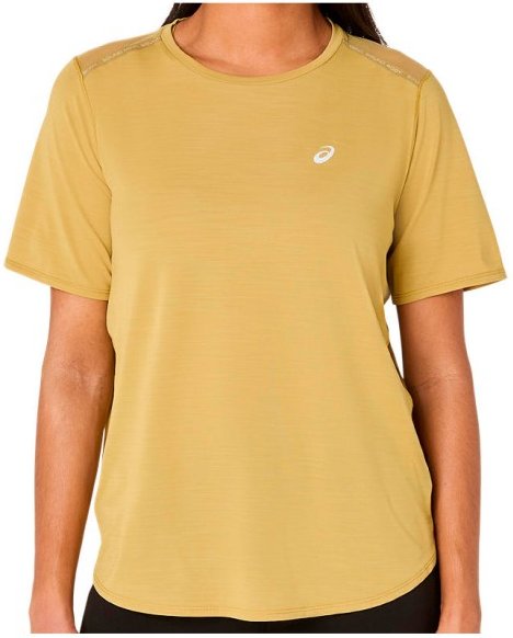 Asics - Women's Road S/S Top - Laufshirt Gr XS beige