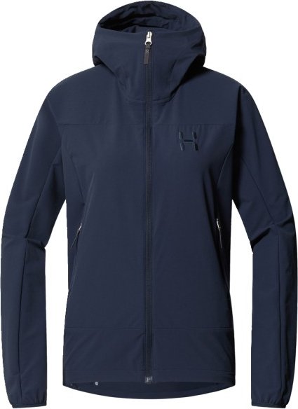 Thumbnail - Haglöfs - Women's Rosson Softshell Hood - Softshelljacke Gr XS blau
