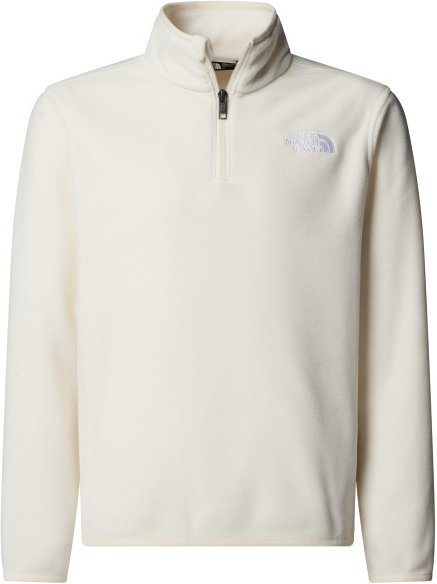 The North Face - Teen's Glacier 1/4 Zip Pullover - Fleecepullover Gr M weiß