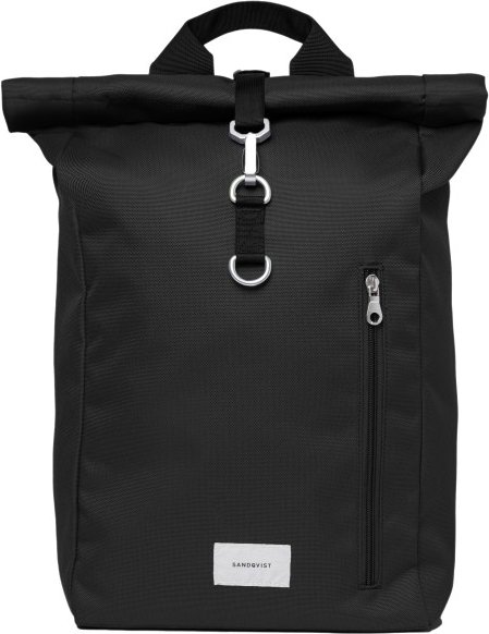 Sandqvist - Ground Rolltop Backpack 19 - Daypack schwarz