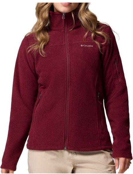 Columbia - Women's Fast Trek II Jacket - Fleecejacke Gr S rot