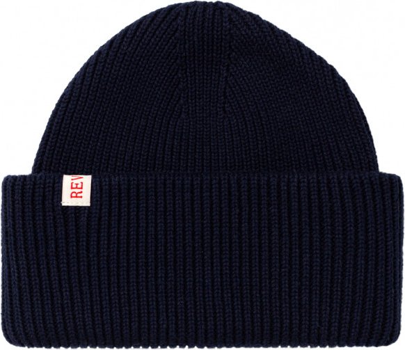 Revolution - Beanie with Big Fold Up - Mütze Gr One Size blau/schwarz