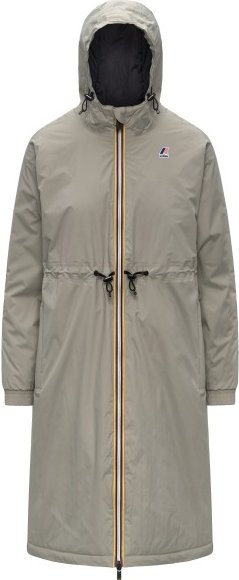 Thumbnail - K-Way - Women's Le Vrai 4.0 Delia Warm - Mantel Gr XL grau