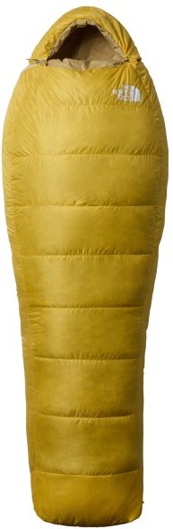 The North Face - Trail Lite Down 35 - Daunenschlafsack Gr Long - Bodylength: 198 cm gelb/ khaki stone ii