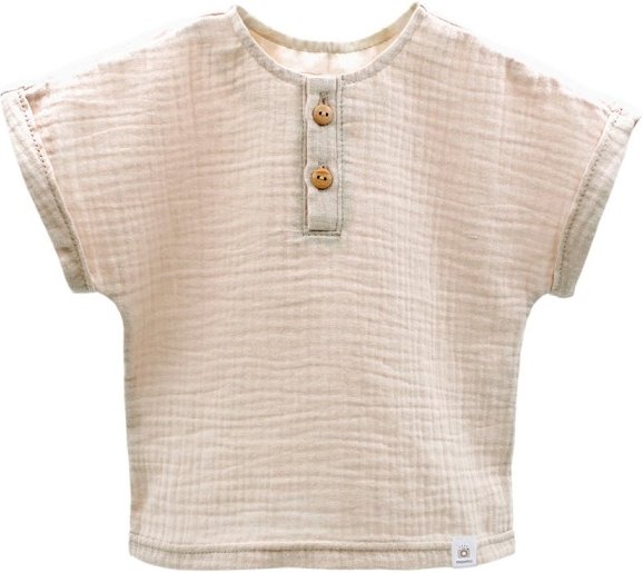 maximo - Baby Boy's Hemd - T-Shirt Gr 86 beige
