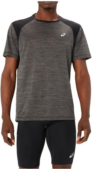 Thumbnail - Asics - Road S/S Top - Laufshirt Gr L braun