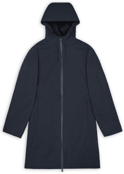 Thumbnail - Rains - Women's Suva Hardshell Long W Jacket - Regenjacke Gr L blau