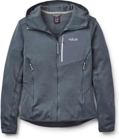 Rab - Women's Ascendor Hoody - Fleecejacke Gr 42 blau/grau