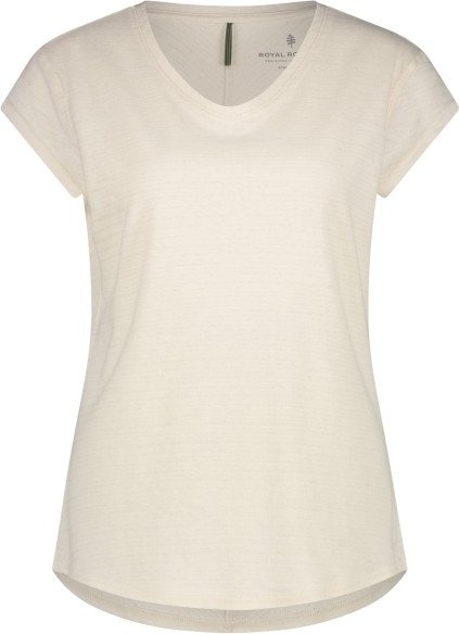 Royal Robbins - Women's Vacationer V-Neck S/S - T-Shirt Gr M beige